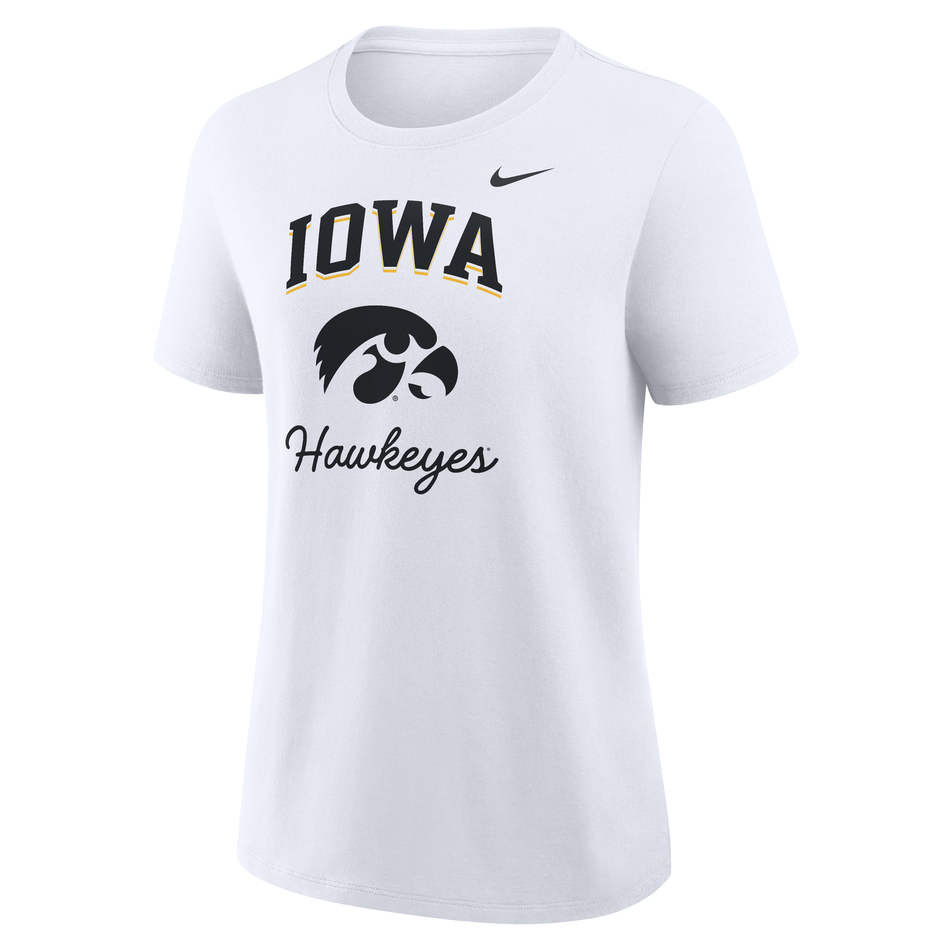 Nike Iowa Hawkeyes Women's Essential Logo T-Shirt