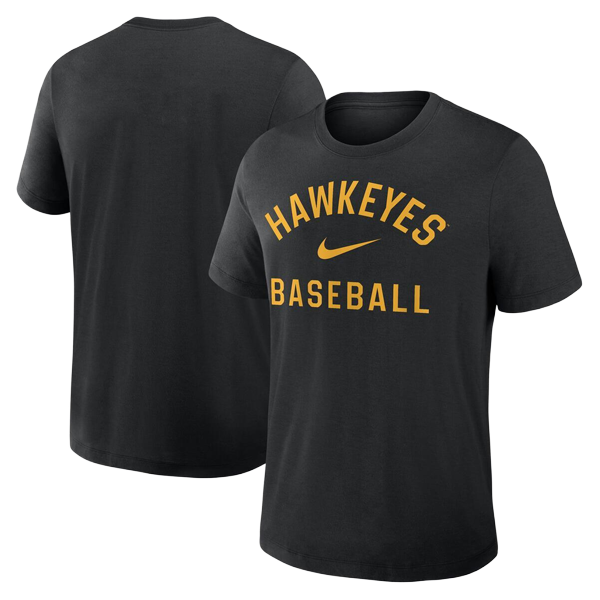 Iowa Hawkeyes Baseball Dugout Tee