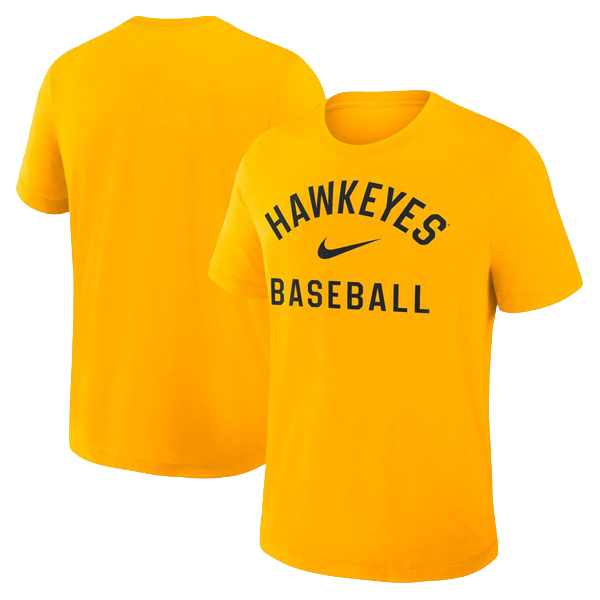 Iowa Hawkeyes Baseball Dugout Tee