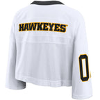 Nike Iowa Hawkeyes Women's Cropped Football Jersey