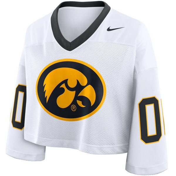 Nike Iowa Hawkeyes Women's Cropped Football Jersey