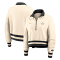 Iowa Hawkeyes Women's Nike 1/2 Zip Crop Fleece