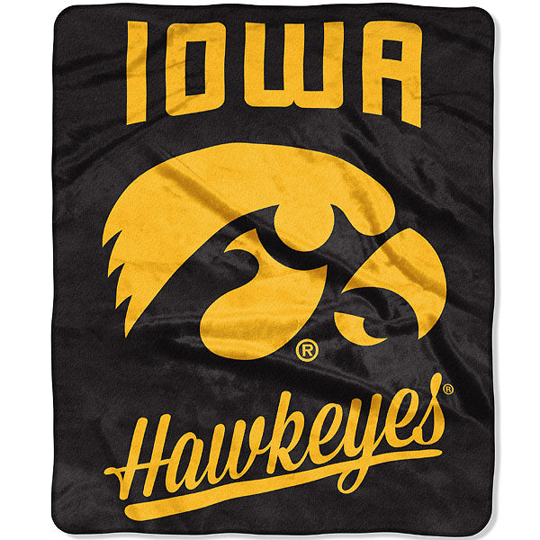 Iowa Hawkeyes Raschel Throw