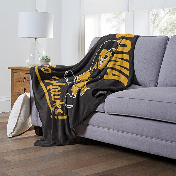 Iowa Hawkeyes Silk Touch Blanket