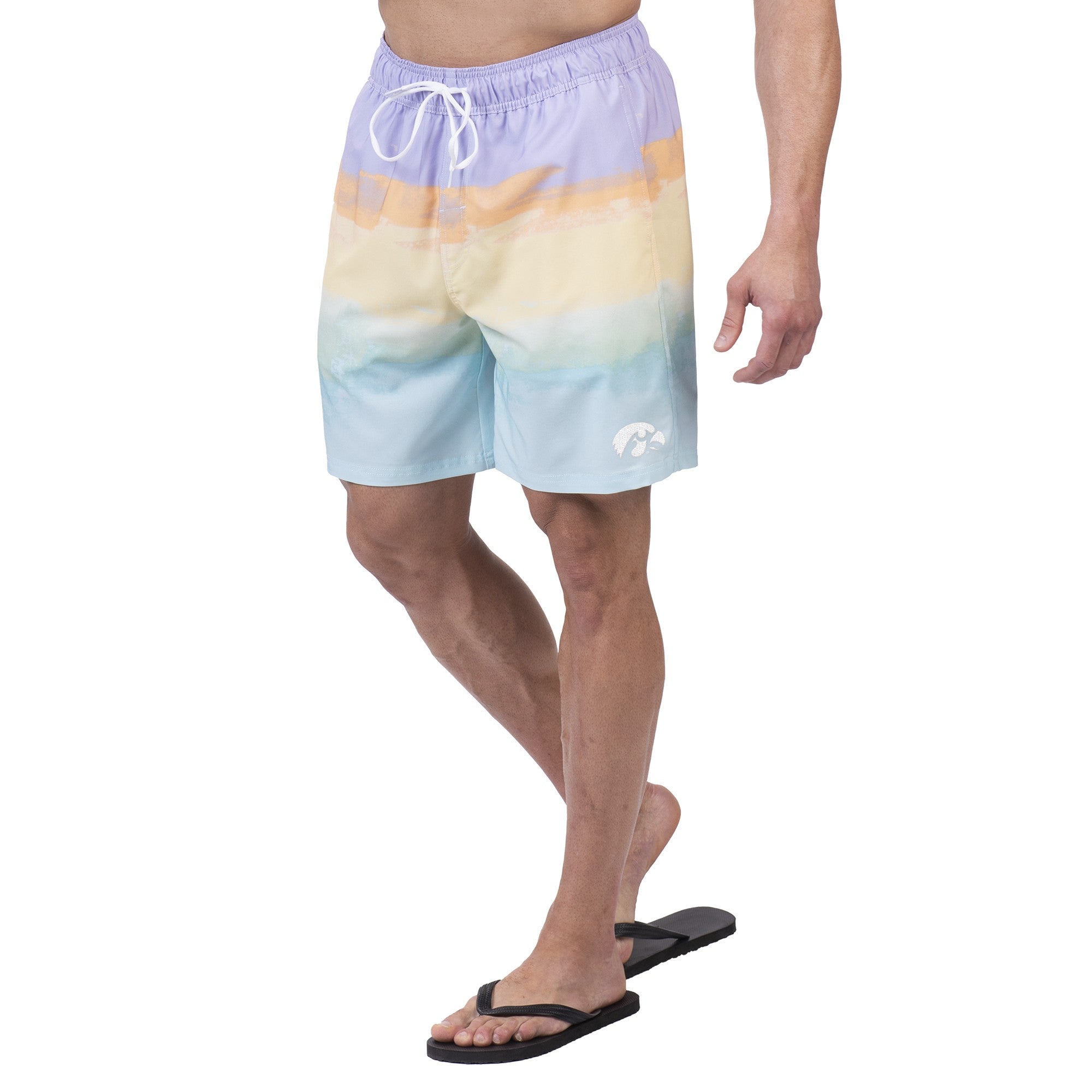 Iowa Hawkeyes Pastel Swim Trunks