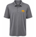 Iowa Hawkeyes Ellipse Polo Carbon Tigerhawk
