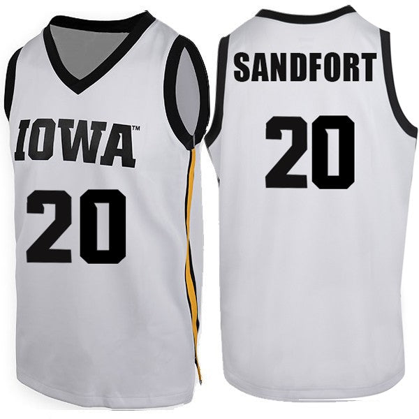 Iowa Hawkeyes Youth Basketball Player Jersey