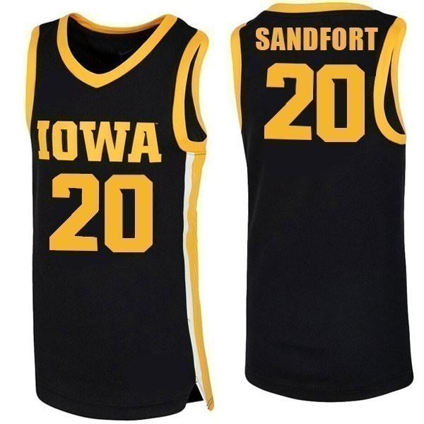 Iowa Hawkeyes Youth Basketball Player Jersey