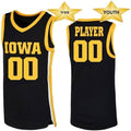 Iowa Hawkeyes Youth WBB Basketball Black Player Jersey