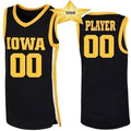 Iowa Hawkeyes MBB Basketball Black Player Jersey