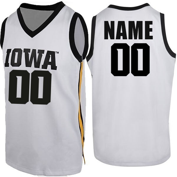 Iowa Hawkeyes Custom Basketball Jersey