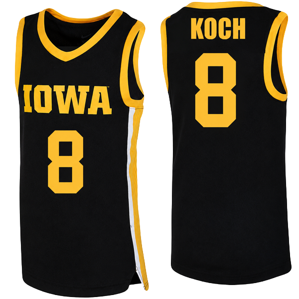 Iowa Hawkeyes Basketball Player Jersey