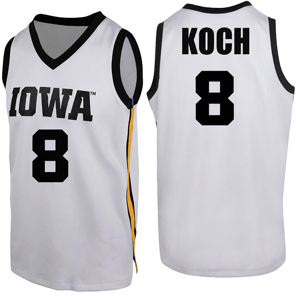 Iowa Hawkeyes Youth Basketball Player Jersey