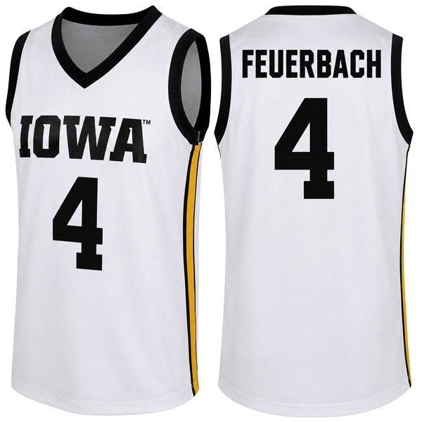 Iowa Hawkeyes Youth Basketball Player Jersey