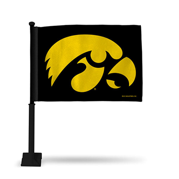 Iowa Hawkeyes Car Flag