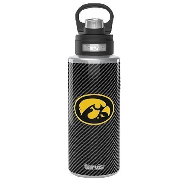 Iowa Hawkeyes 32 oz Wide Mouth Deluxe Water Bottle