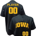Iowa Hawkeyes Baseball Black Player Jersey