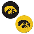 Iowa Hawkeyes Hawk Head  Coaster Set