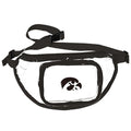 Iowa Hawkeyes Clear Fanny Pack