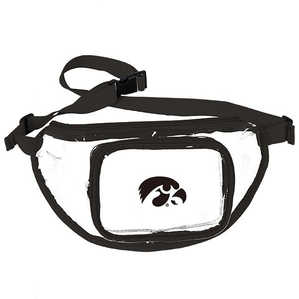 Iowa Hawkeyes Clear Fanny Pack