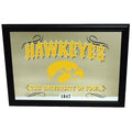 Iowa Hawkeyes Framed Mirror
