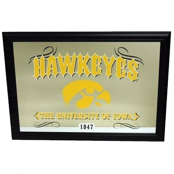Iowa Hawkeyes Framed Mirror
