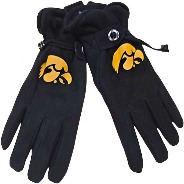 Iowa Hawkeyes Women's Deerskin Suede Gloves
