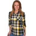 Iowa Hawkeyes Women's Boyfriend Plaid Shirt