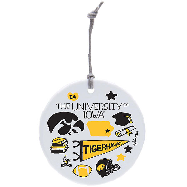 Iowa Hawkeyes Ornament