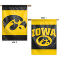 Iowa Hawkeyes Vertical Flag