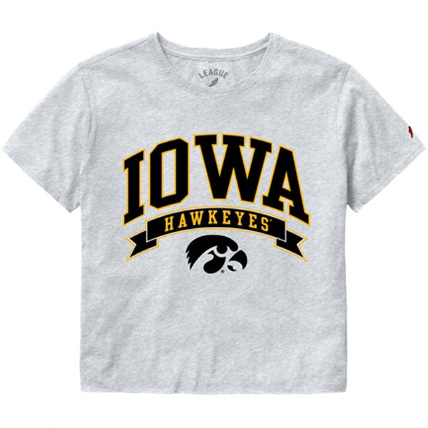 Iowa Hawkeyes Women's Clothesline Crop
