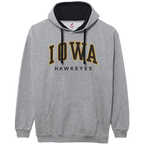 Iowa Hawkeye Colorblock Hoodie