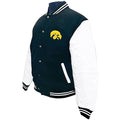 Iowa Hawkeyes Graduate Wool Leather Jacket