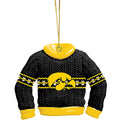 Iowa Hawkeyes Ugly  Sweater Ornament
