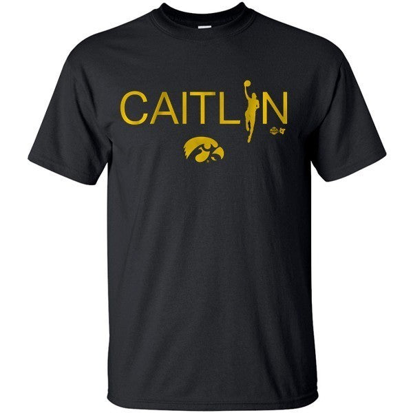 Iowa Hawkeyes Caitlin Clark Text Solo Tee