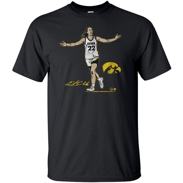 Iowa Hawkeyes Caitlin Clark Super Star Pose Tee