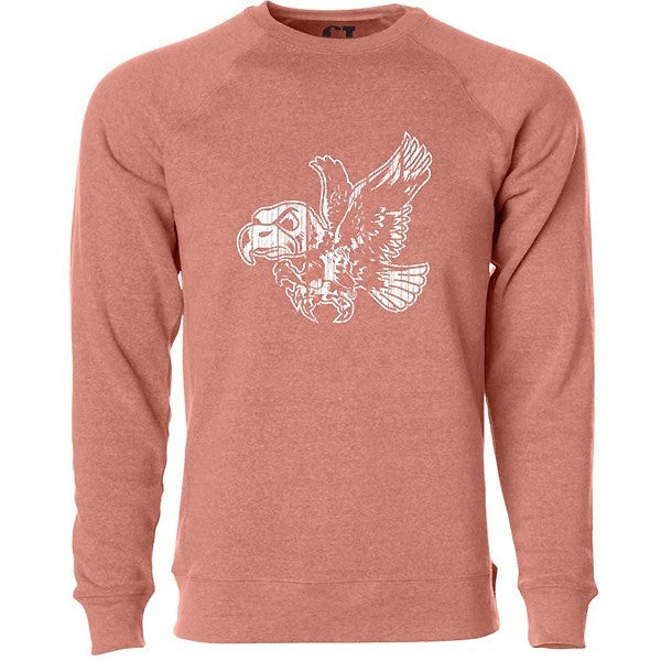 Iowa Hawkeye Women's Rose Crew Sweat