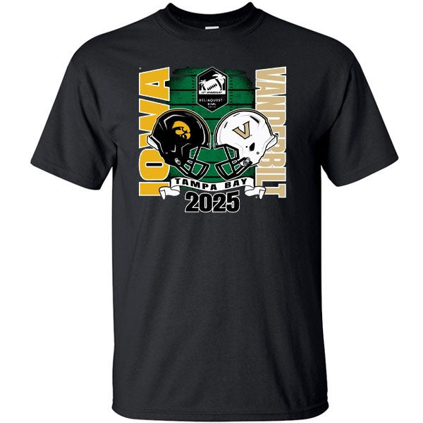Iowa Hawkeyes 2025 ReliaQuest Bowl 2-Team Tee - Short Sleeve