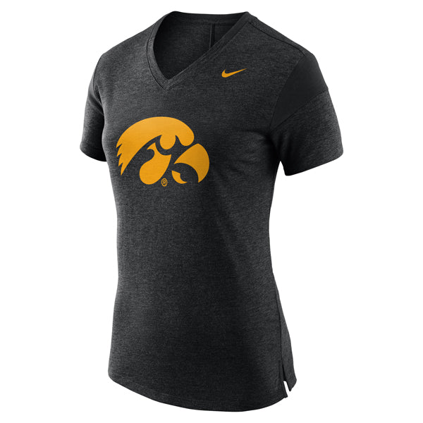 Iowa Hawkeyes Womens Fan V-Neck Tee