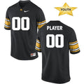 Iowa Hawkeyes Nike Youth Black Football Player Jersey