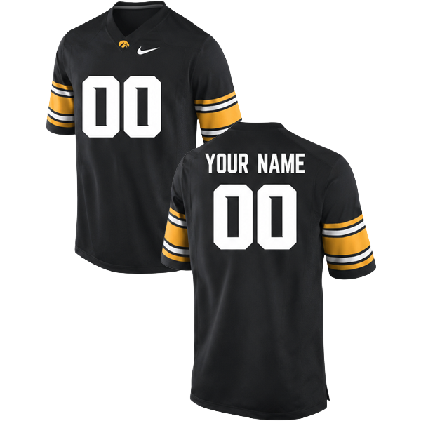 Iowa Hawkeyes Nike Football Customized Jersey