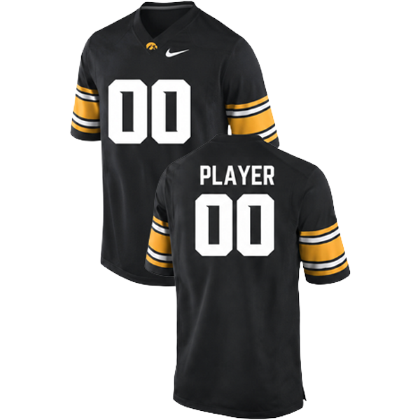 Iowa Hawkeyes Nike Football Customized Jersey