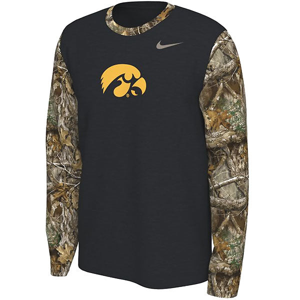 Iowa Hawkeyes Legend Real Tree LS Tee