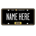 Iowa Hawkeyes Personalized Auto Tag