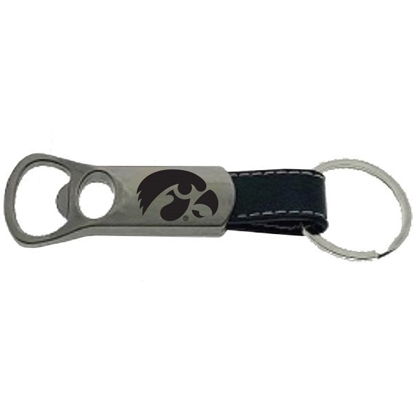 Iowa Hawkeyes Bernard Bottle Opener Key Tag