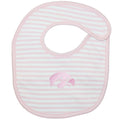 Iowa Hawkeyes Pink Baby Bib