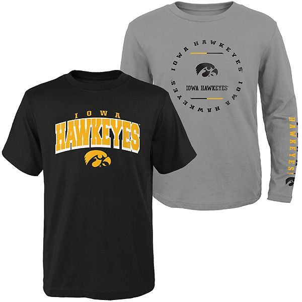 Iowa Hawkeyes 4-7 Club 3 in 1 Combo Tees