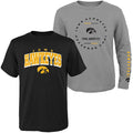 Iowa Hawkeyes 4-7 Club 3 in 1 Combo Tees
