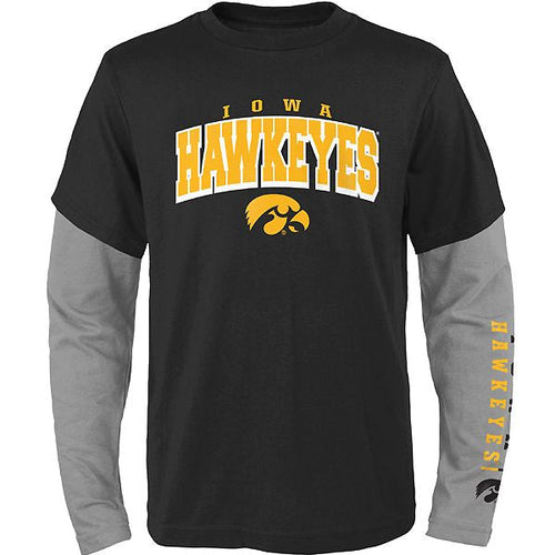Iowa Hawkeyes 4-7 Club 3 in 1 Combo Tees