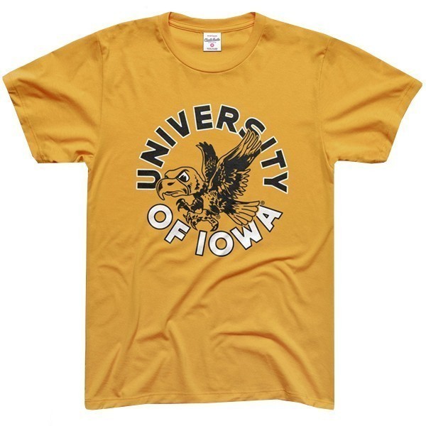 Iowa Hawkeyes Flying Herky Circle Tee